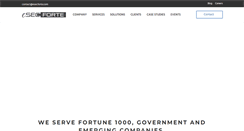 Desktop Screenshot of esecforte.com